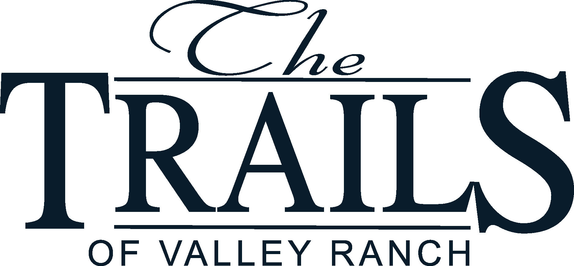 The logo for the Trails of Valley Ranch.